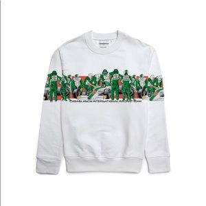 Casablanca pit crew sweatshirt XL